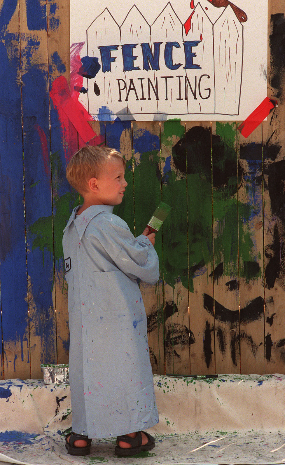 Tapping into his artistic side